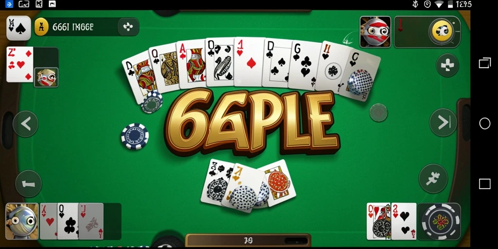 Tangkapan layar permainan Gaple dengan gameplay yang menarik.