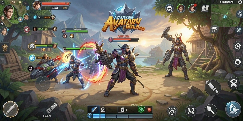 Screenshot AVATAR808 menunjukkan antarmuka pengguna yang intuitif dan fitur pengingat aktif.