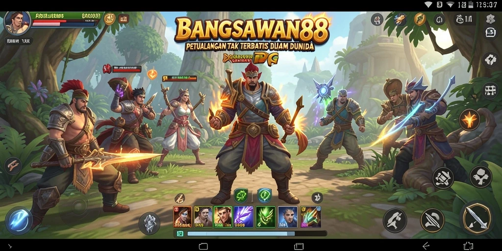 Tampilan gameplay BANGSAWAN88 yang menarik dan penuh aksi.