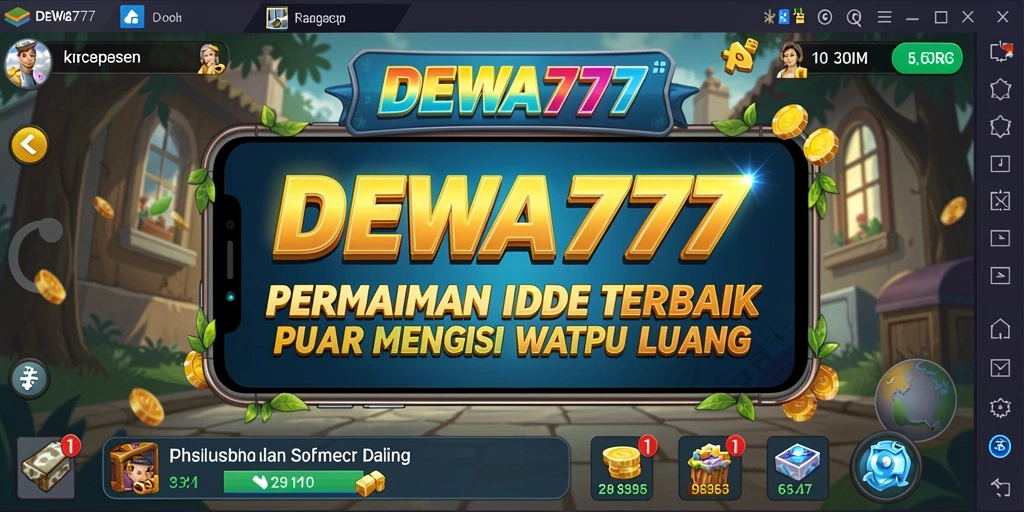 Tampilan gameplay DEWA777 yang seru dan memikat perhatian.
