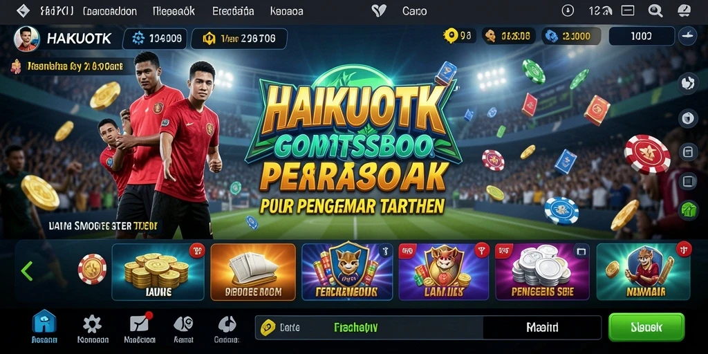 Tampilan HAIKUOTK yang menarik saat melakukan taruhan olahraga.
