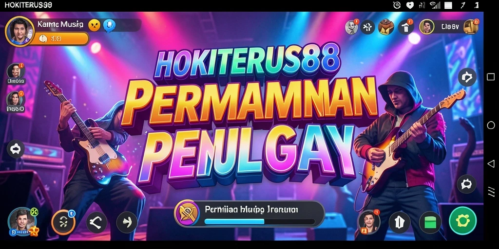 Tampilan gameplay HOKITERUS88 yang menarik dan interaktif.