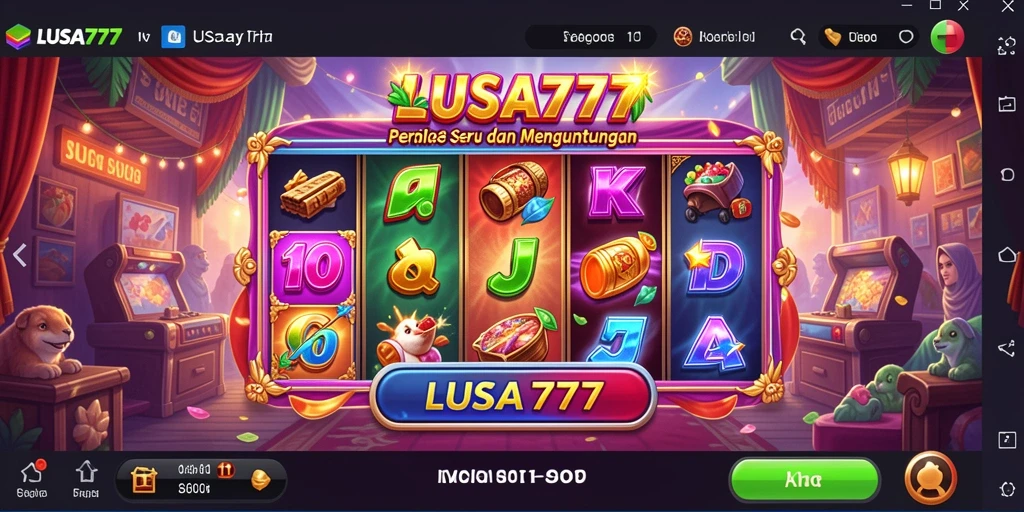 Tampilan gameplay LUSA777 yang menakjubkan dan menarik.