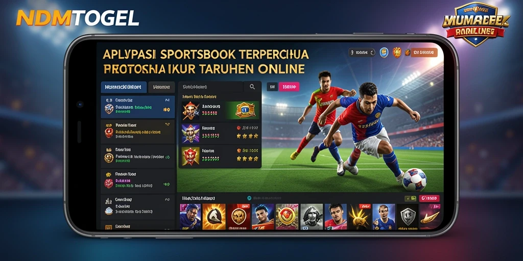 Tampilan antarmuka NDMTOGEL yang menarik saat melakukan taruhan.