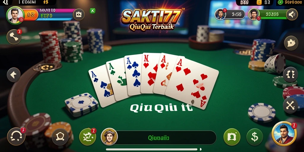 Tampilan gameplay QiuQiu yang menarik di SAKTI77.