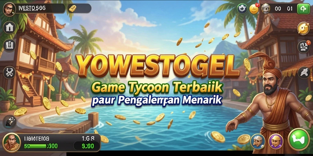 Tampilan gameplay YOWESTOGEL yang penuh strategi dan manajemen.
